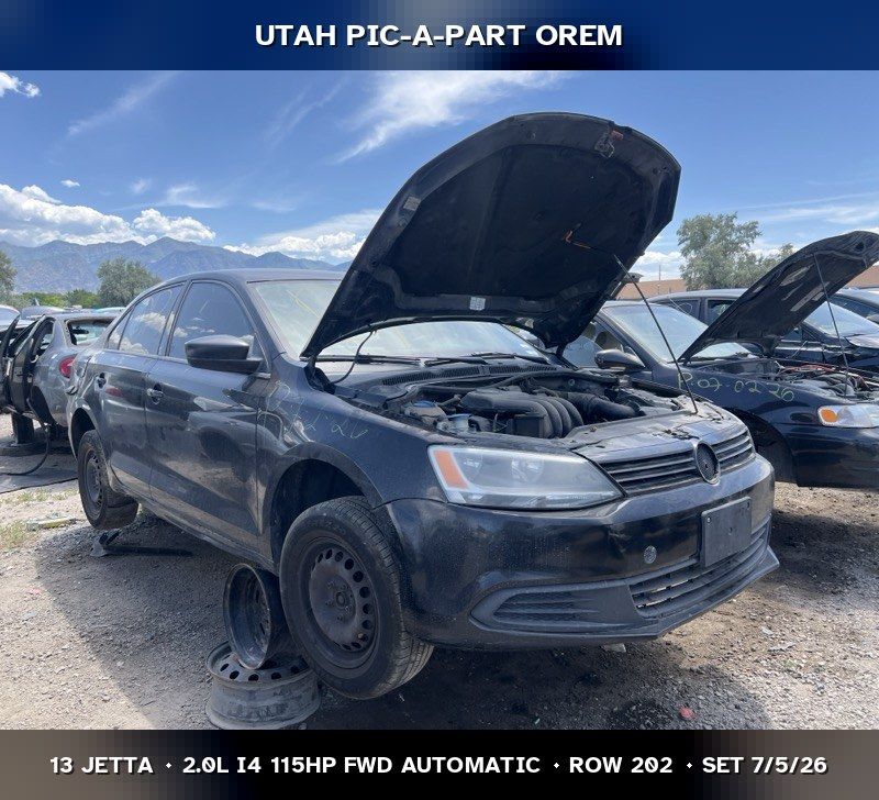 2013 Volkswagen Jetta Mk6 Parts - UTPAP Orem
