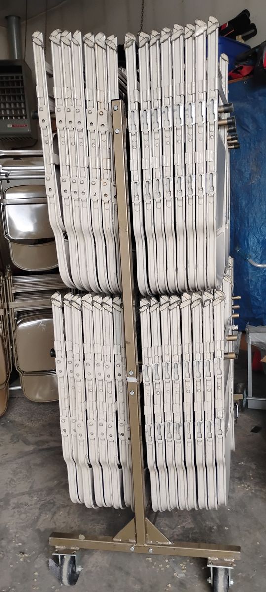 Used metal chairs