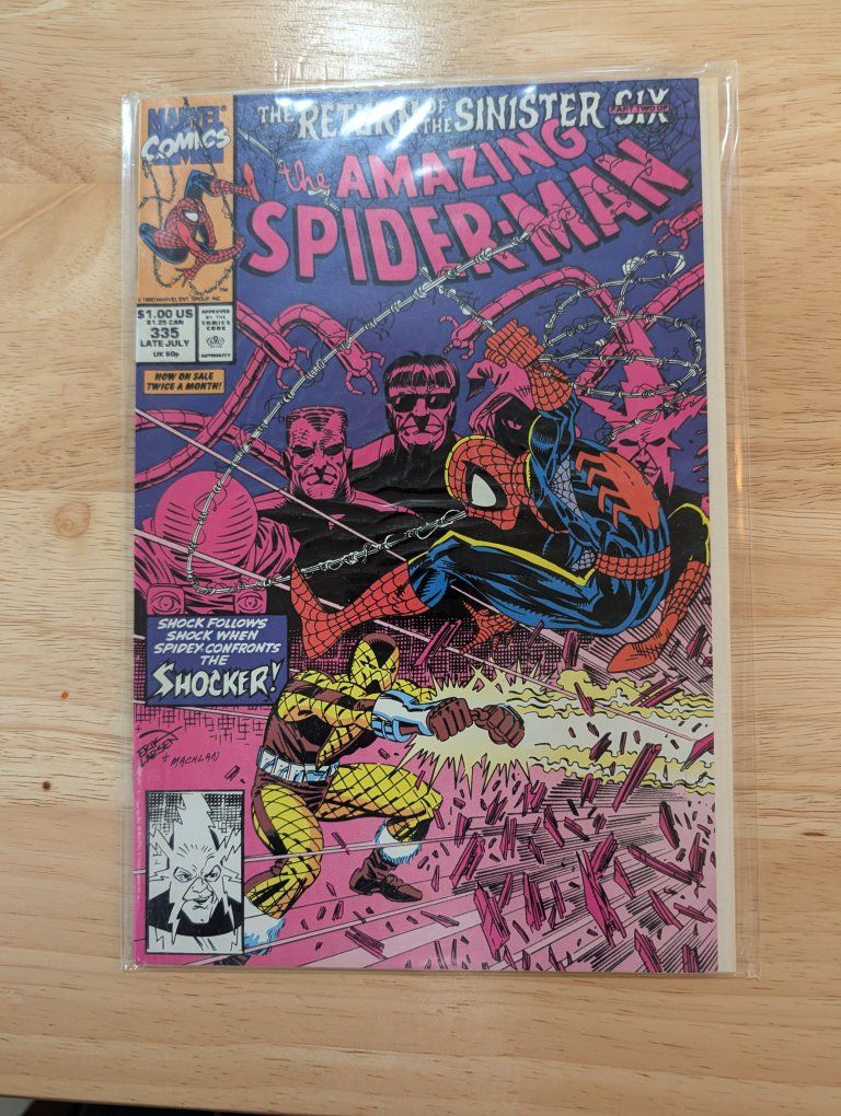 Marvel Comics Amazing Spiderman #335 Late July
