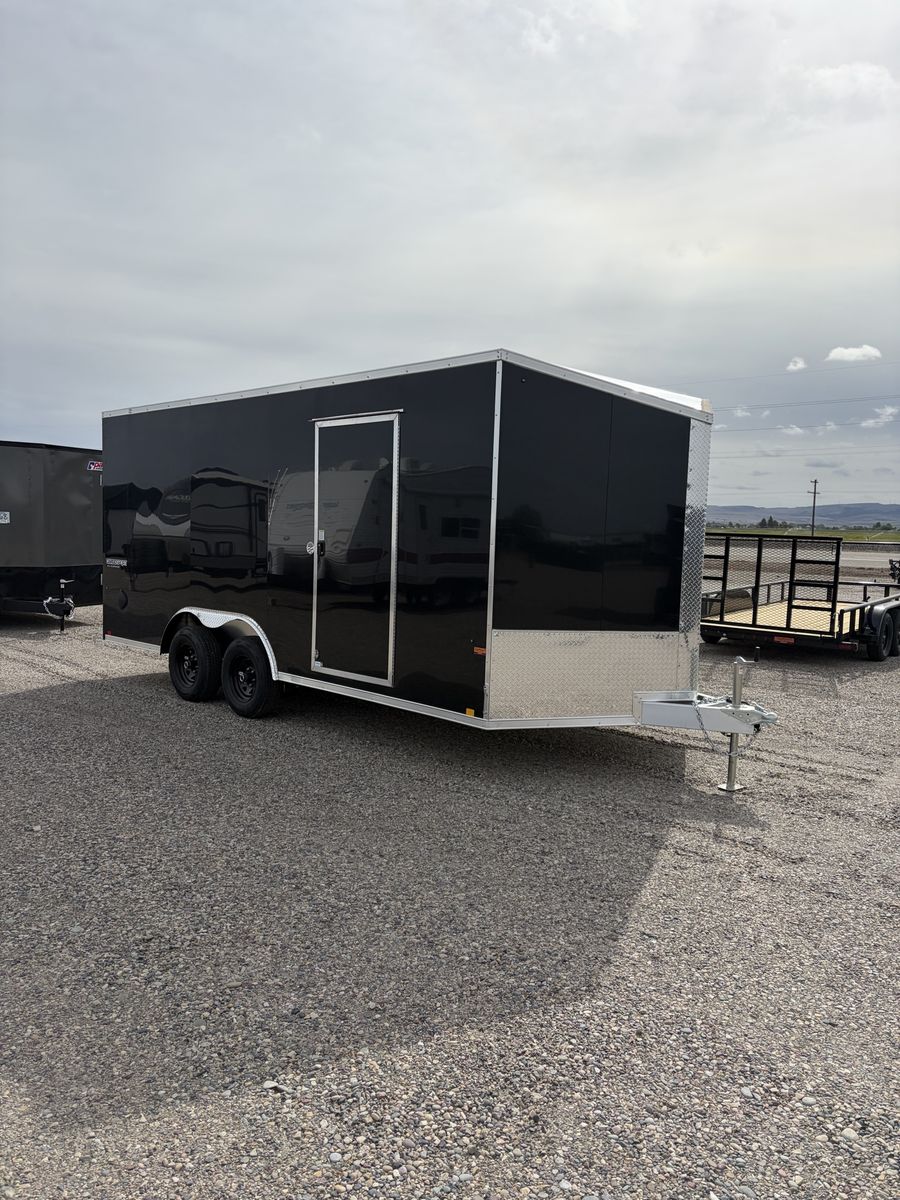 New Pace American All Aluminum 8.5x18 Enclosed Trailer 5200 axles