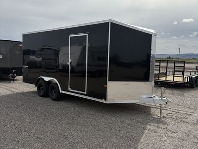 New Pace American All Aluminum 8.5x18 Enclosed Trailer 5200 axles