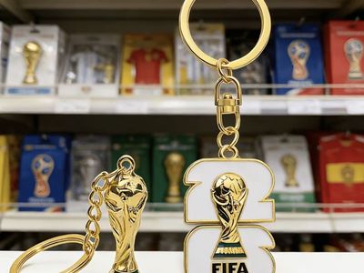 FIFA Soccer World Cup Trophy Keychains 2026 (Multiple Styles Available)