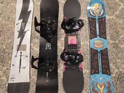 Burton Snowboard + Bindings Boots Mens Boys Girls