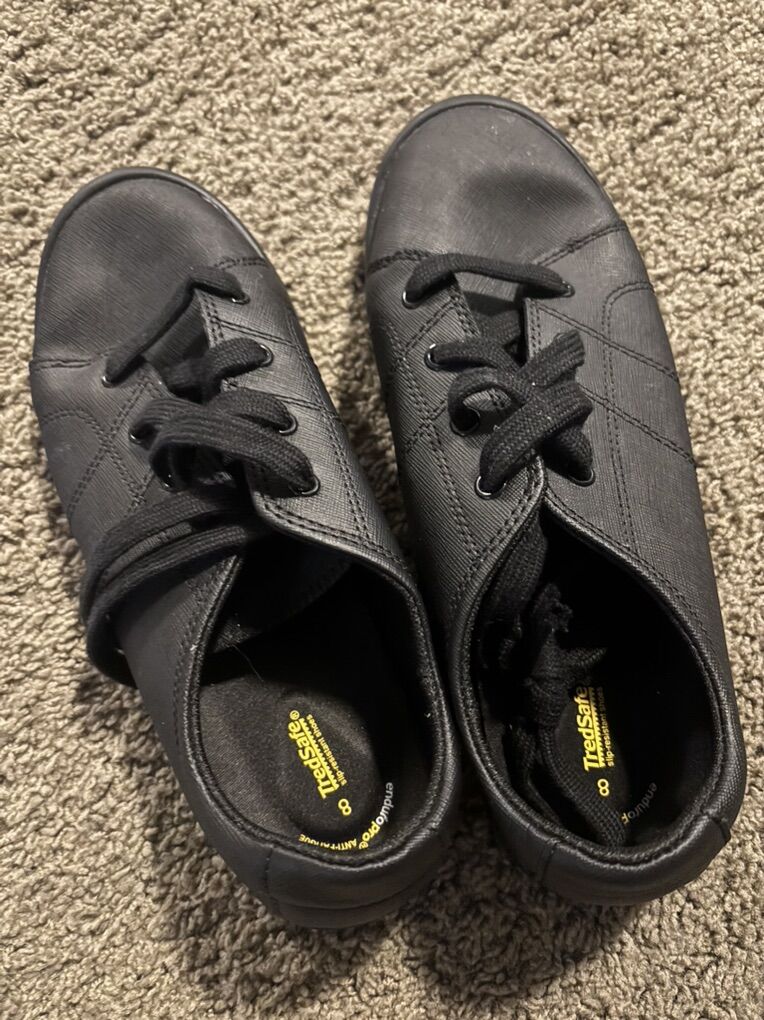 Tred Safe Blsck Work Shoes Size 8