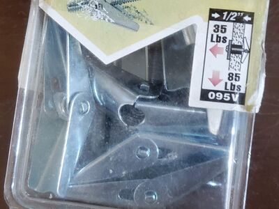 3" Toggle Bolts