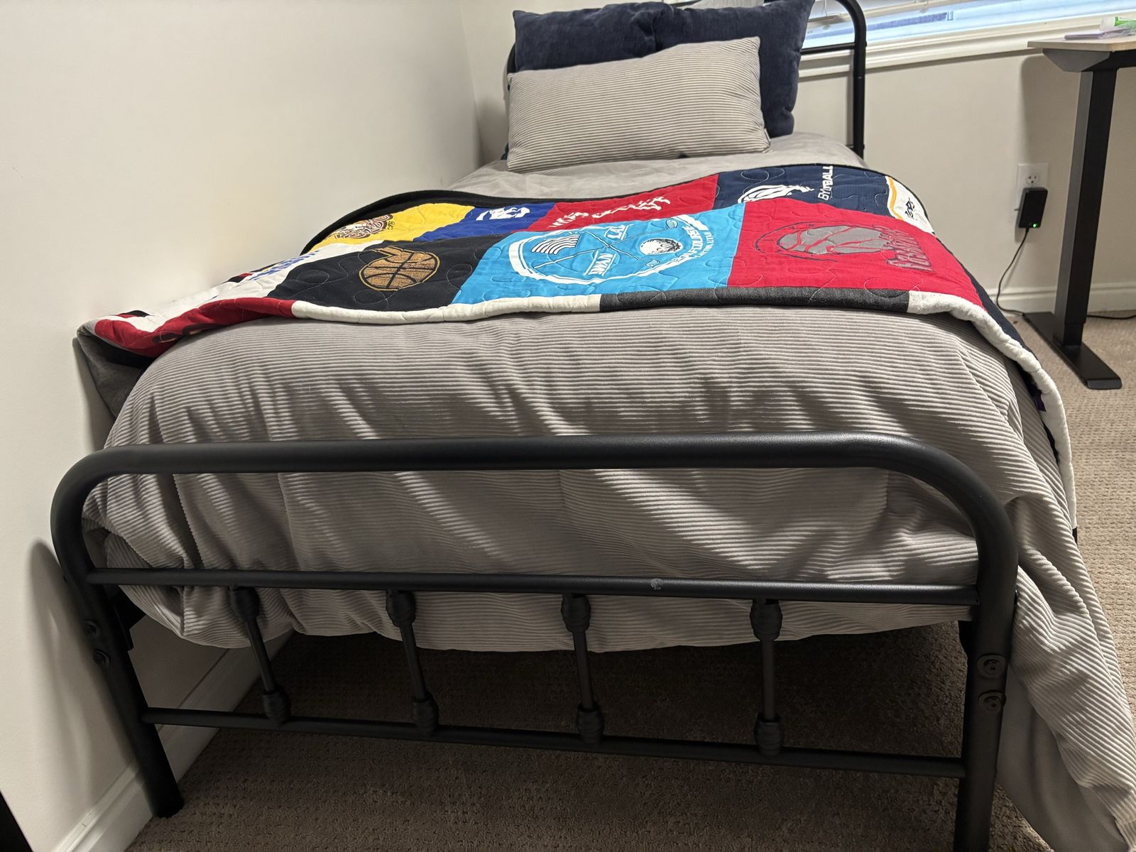 Barely used twin bed