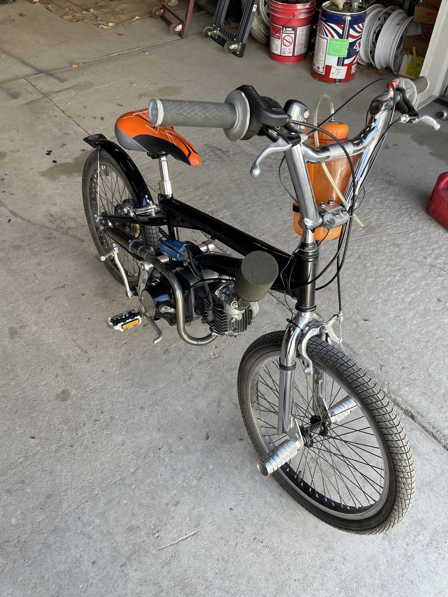 Custom Bike w/ Honda CT70 Motor