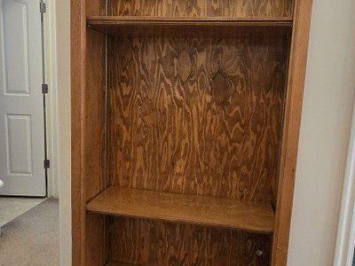 Book Shelf, Custom Made
4 adjustable shelves