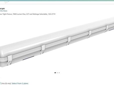 CVST Warelight Linear Vapor Tight 48 Light
