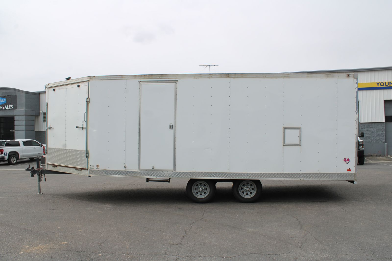 Used 26' Enclosed Snowmobile Trailer