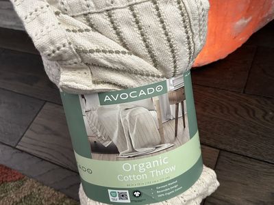 Organic Cotton Throw