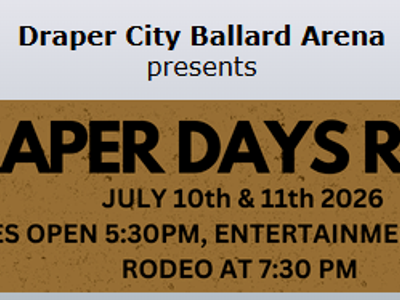 Draper Days Rodeo Tickets July 11th
