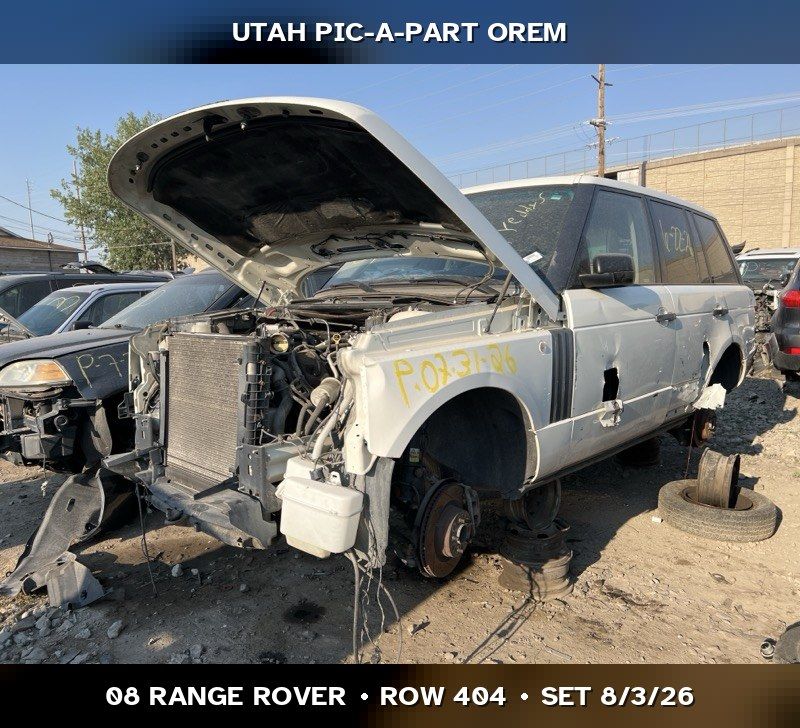 Just In! 2008 Land Rover Range Rover Parts - UTPAP Orem