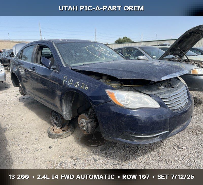 2013 Chrysler 200 Parts - UTPAP Orem