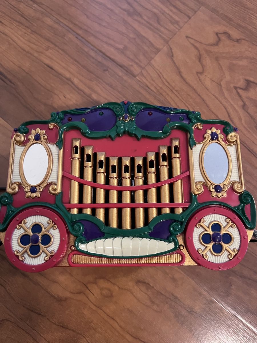 Mr. Christmas Holiday Carousel Circa 1874 Musical Organ