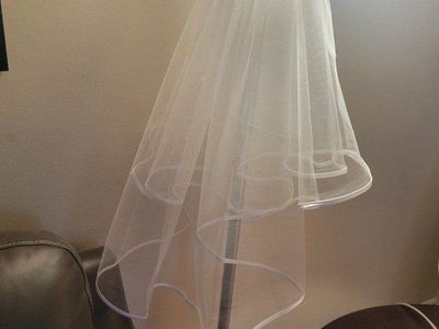 White Wedding Veil
