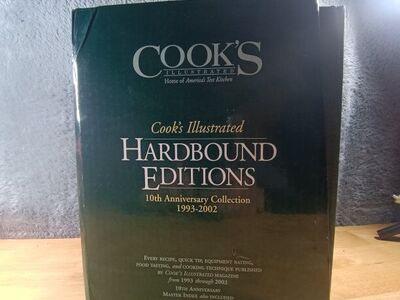 cooks illustrated hardbound 1883-2002