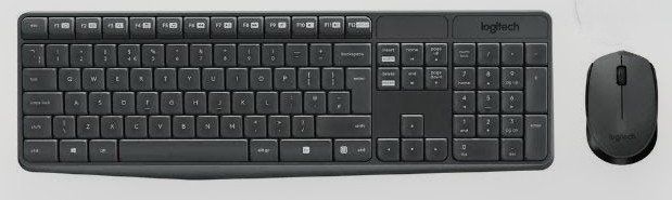 Logitech Wireless Mouse and Keyboard