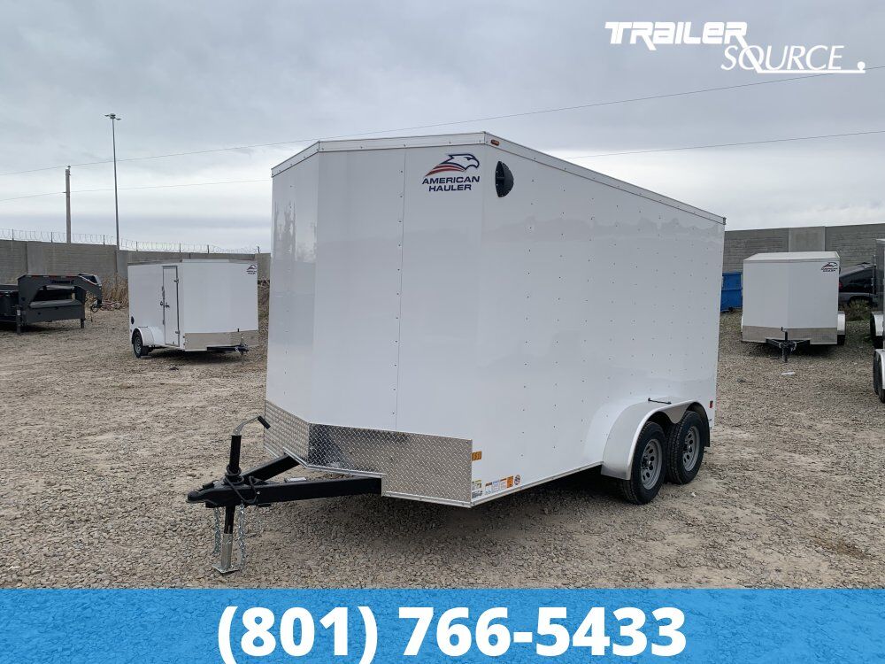7x14 American Hauler Arrow Enclosed Cargo Trailer - 7'0" Interior - 7K GVWR
