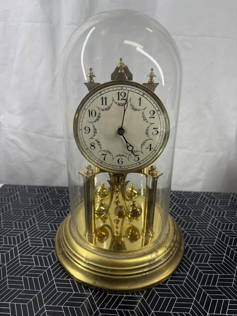 NOT WORKING Vintage Wurthner Western Clock Germany