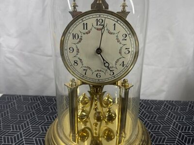 NOT WORKING Vintage Wurthner Western Clock Germany