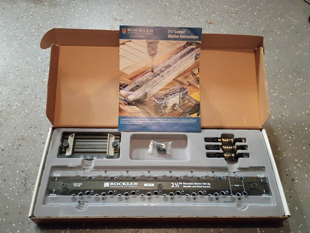 Rockler 2-1/2" Shutter Jig