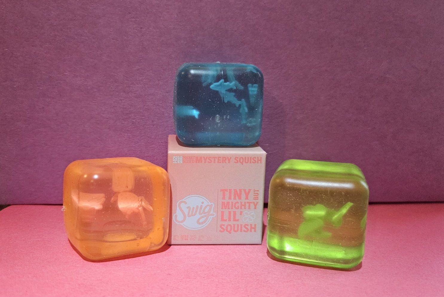 Swig Tiny But Mighty Lil Squish Mystery Squish Toys Lot