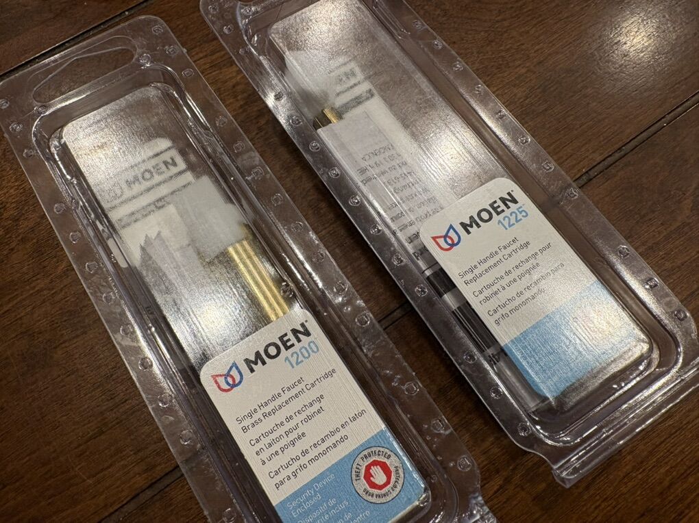 New Moen Single Handle Faucet Cartridges Take 1or2