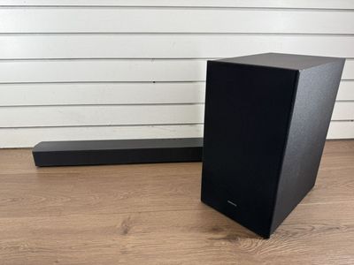 SAMSUNG HW-C43M SURROUND SPEAKER AND SUB WOOFER #WCP032662