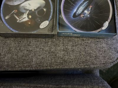 Star Trek The Way To Go Where No One Has Gone Before Collector Plates Set of 2