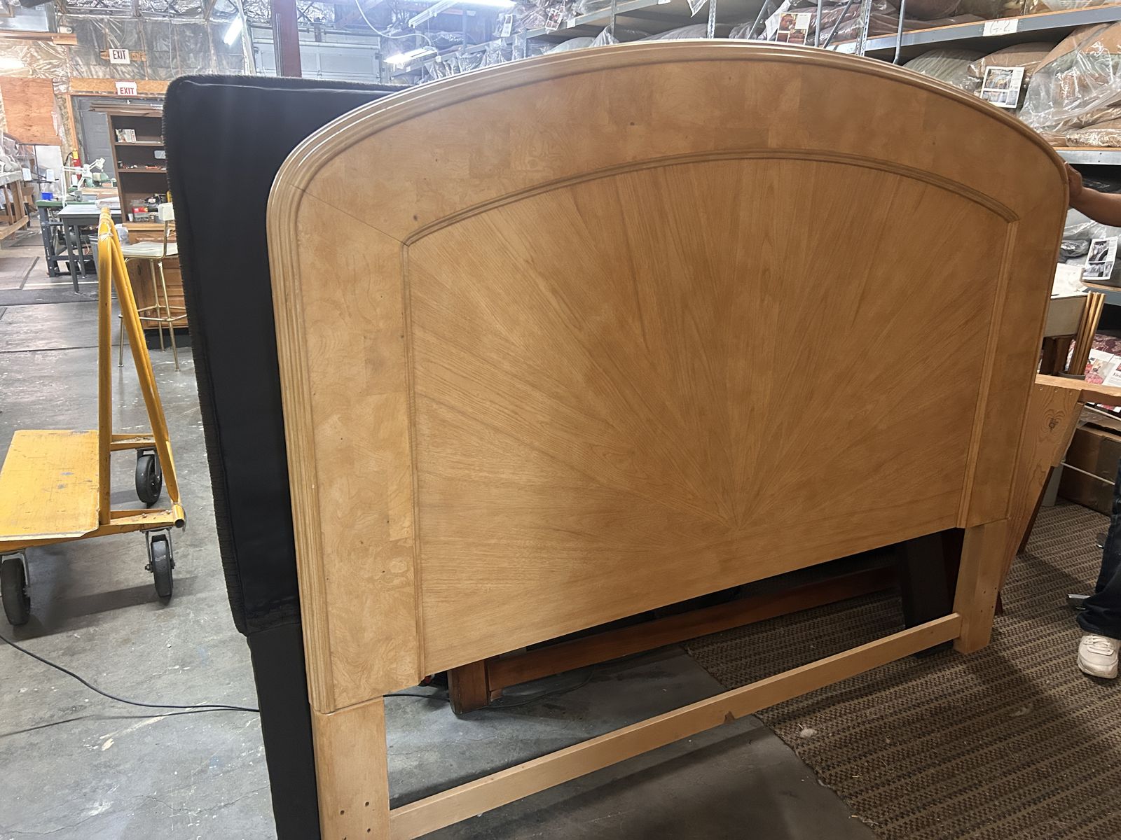 Beautiful Solid Wood Headboard – Showroom Display $250