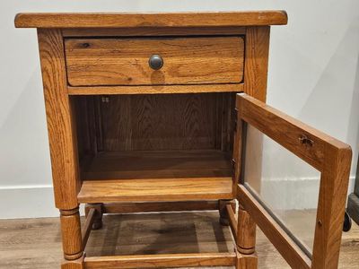 End Table Solid Real Wood