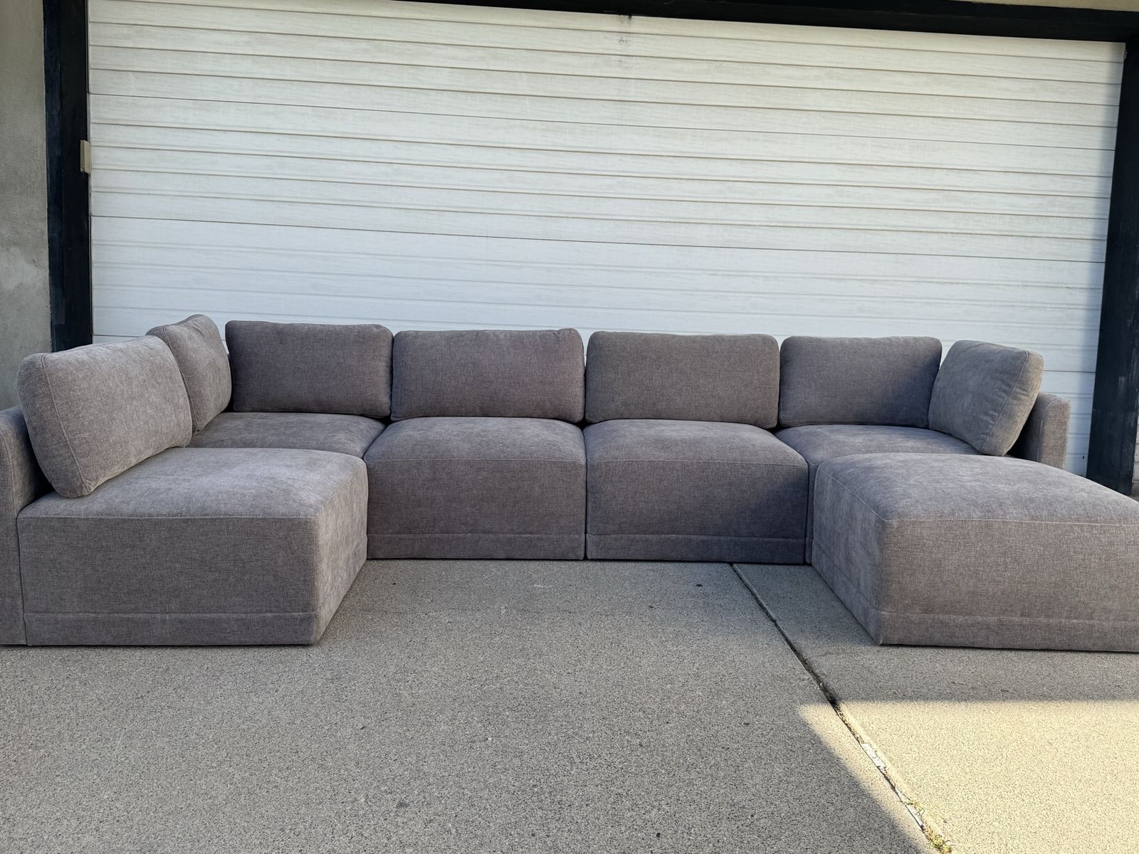 Modular Sectional Sofa Couch - 6-Piece