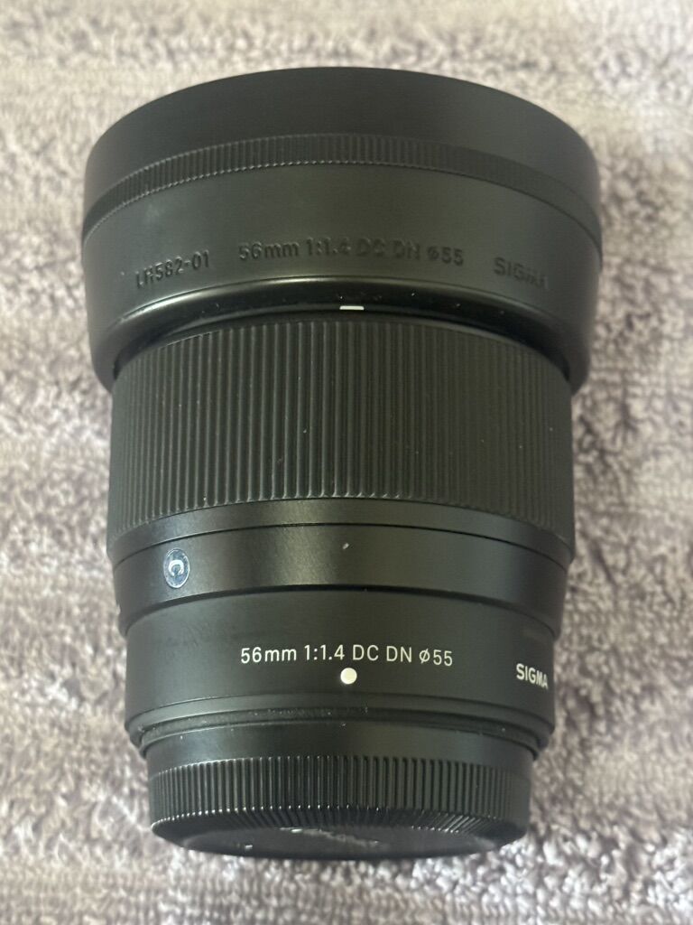 Sigma 56mm 1.4 For Fujifil X-mount