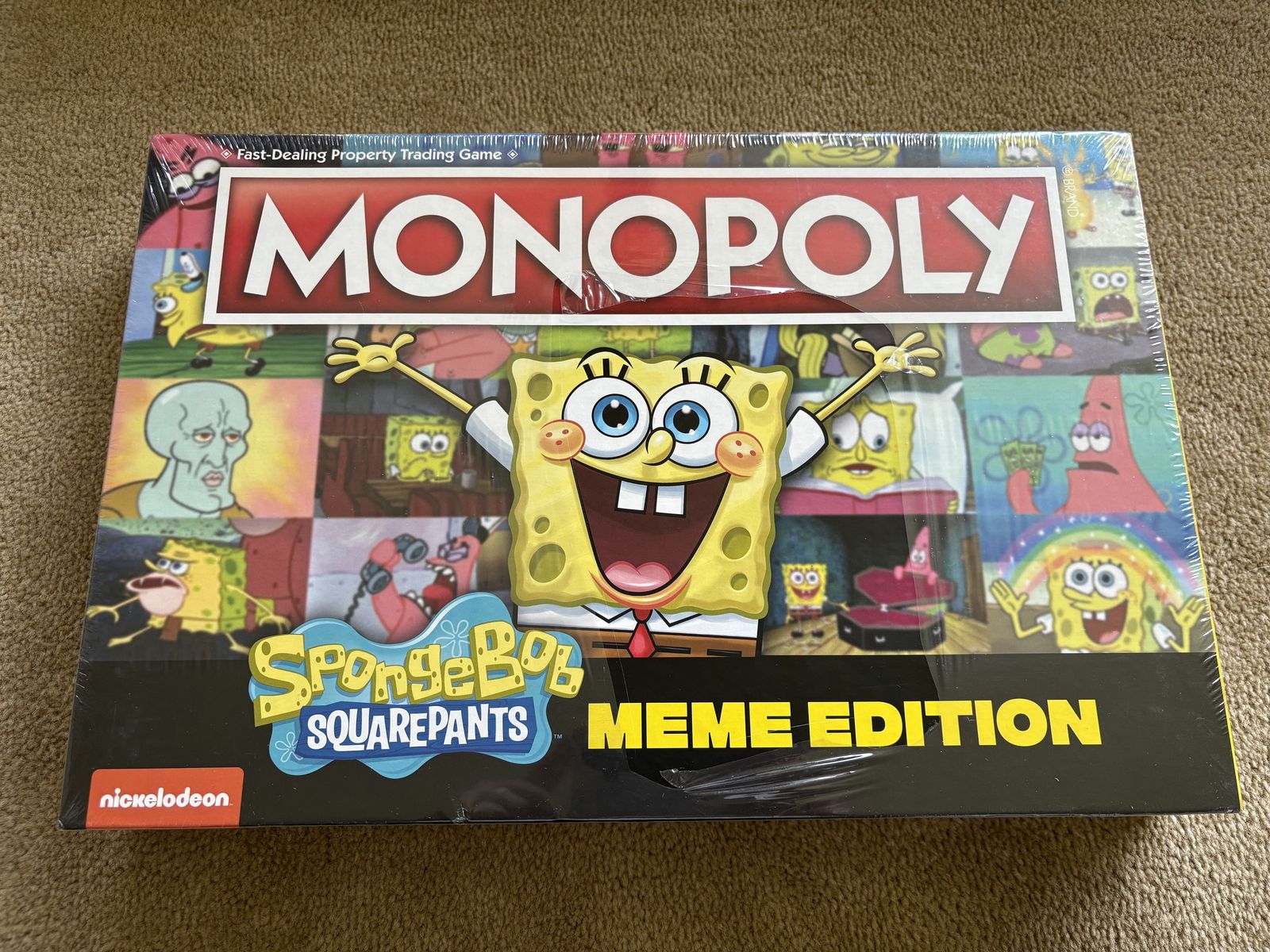 NEW Monopoly: Spongebob Squarepants Meme Edition