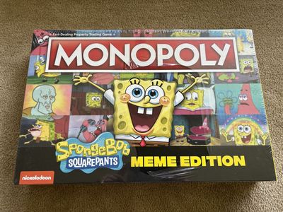 NEW Monopoly: Spongebob Squarepants Meme Edition