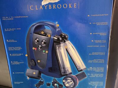 Radio/compass/power invertor/ power for tvs and more