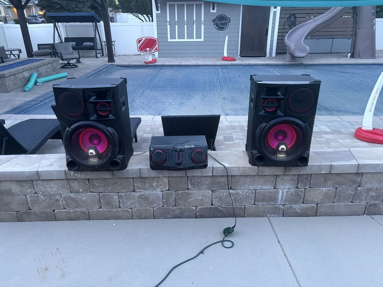 LG CJ98 Extreme Power Party System 3500W RMS Bluetooth Audio