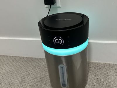 Jack & Rose 3L Smart Humidifier - Brushed Stainless Steel with LED Display