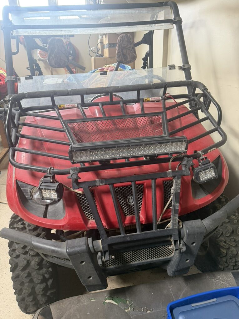 2007 Yamaha Rhino 660/Big Tex Trailer