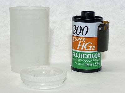 35mm Fujicolor Super HG II 200 Film