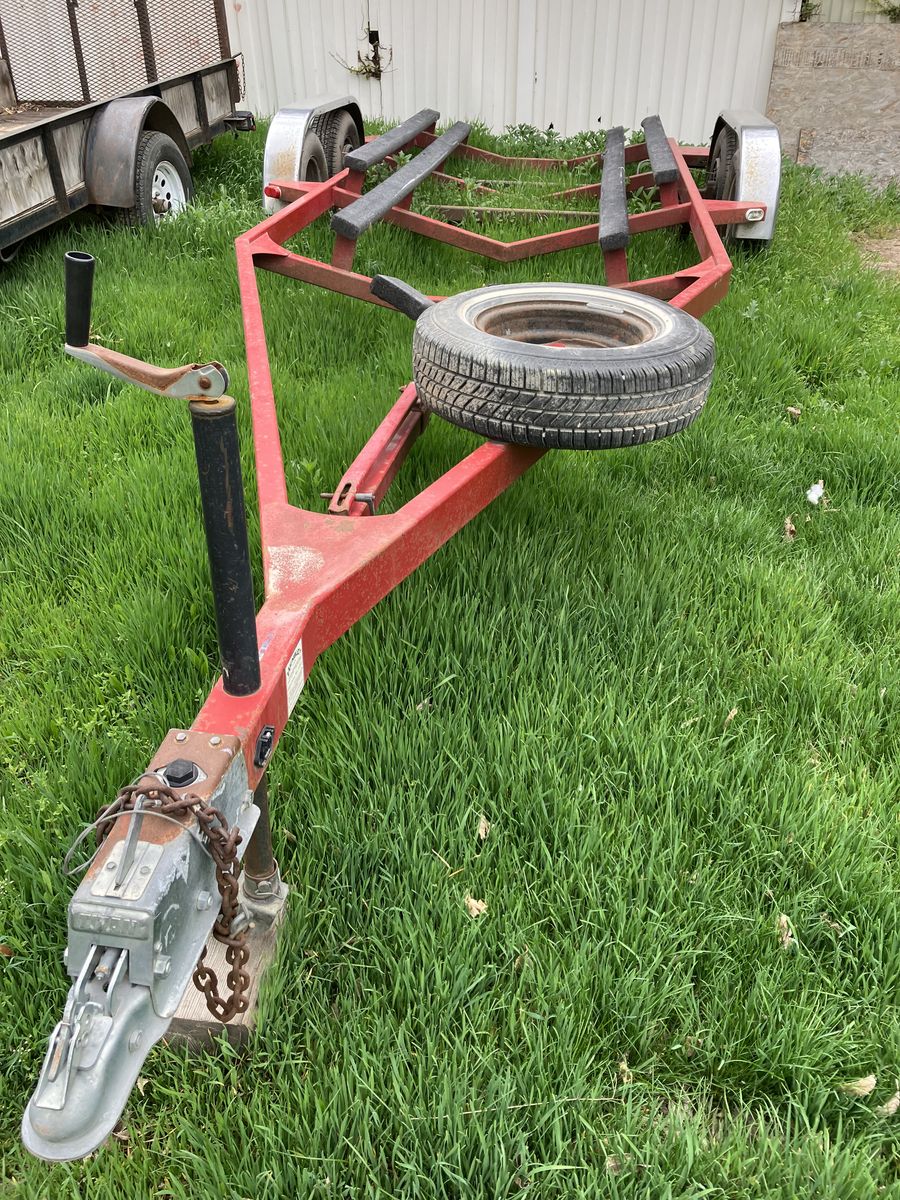 21" boat trailer