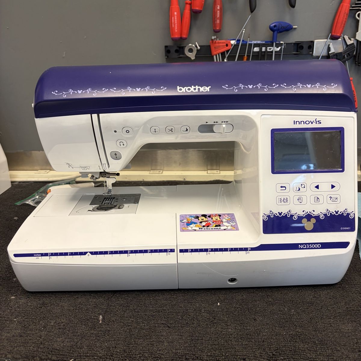 Brother NQ3500D Sewing & Embroidery Combo