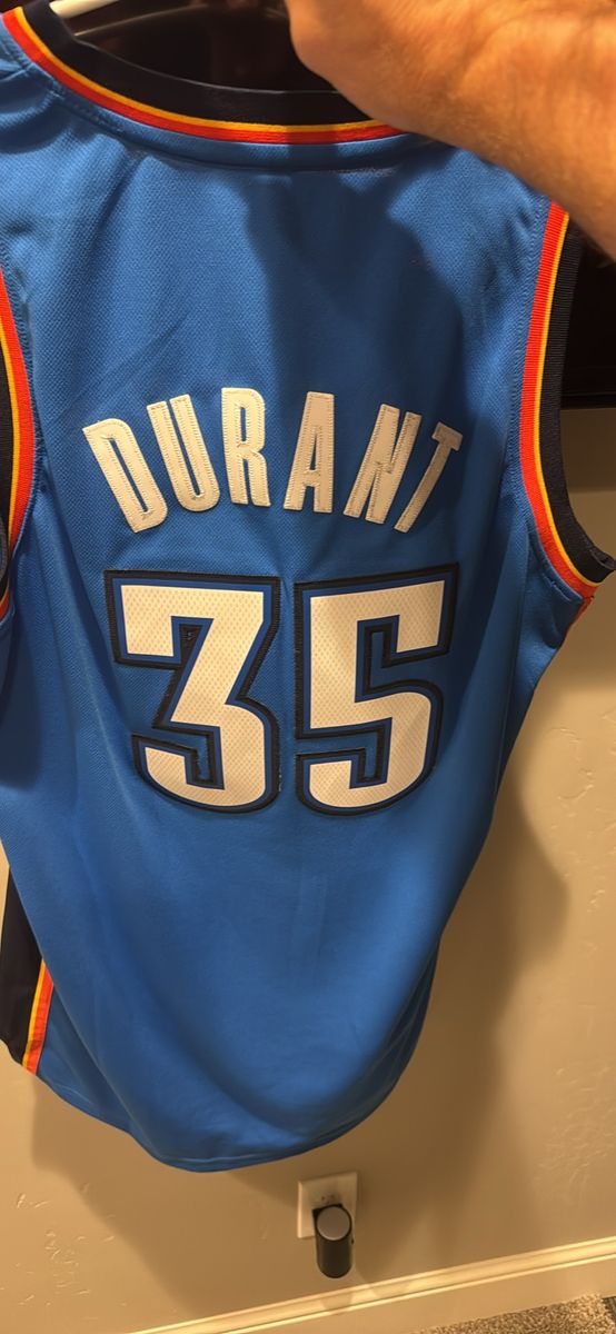 Kevin Durant OKC Thunder jersey