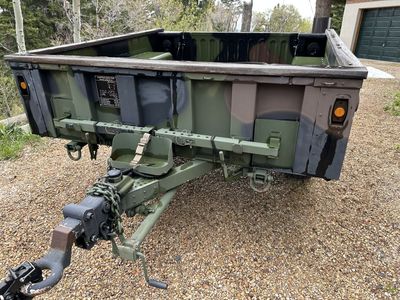 M1101 Military Cargo Trailer - 3400 lbs GVWR Camouflage Utility Trailer