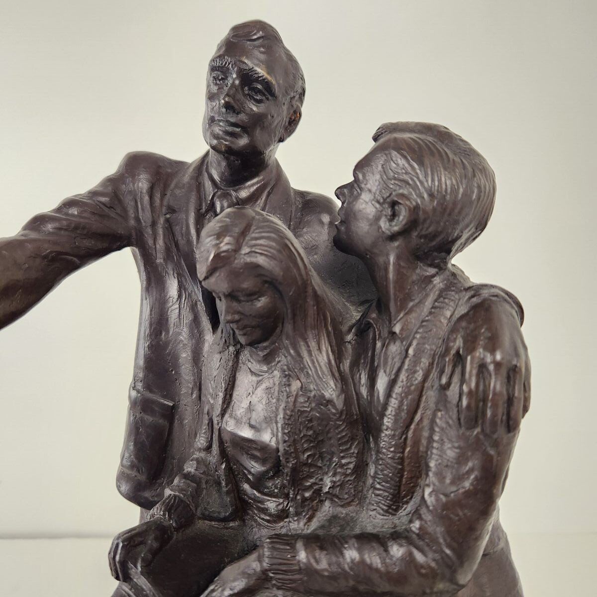 Karl A. Quilter Sculpture "The Teacher" LDS 23lbs