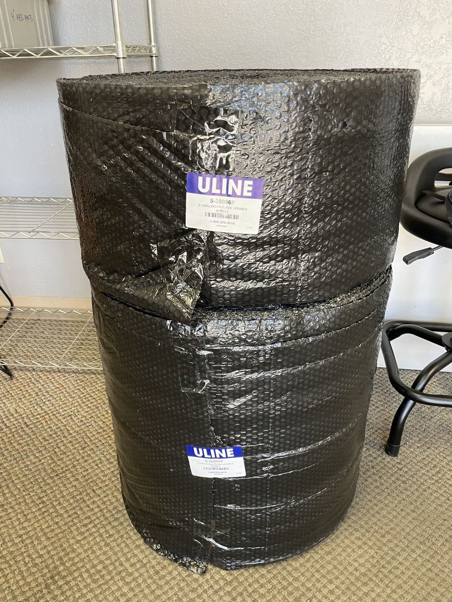 Tape and Bubble Wrap, ULINE