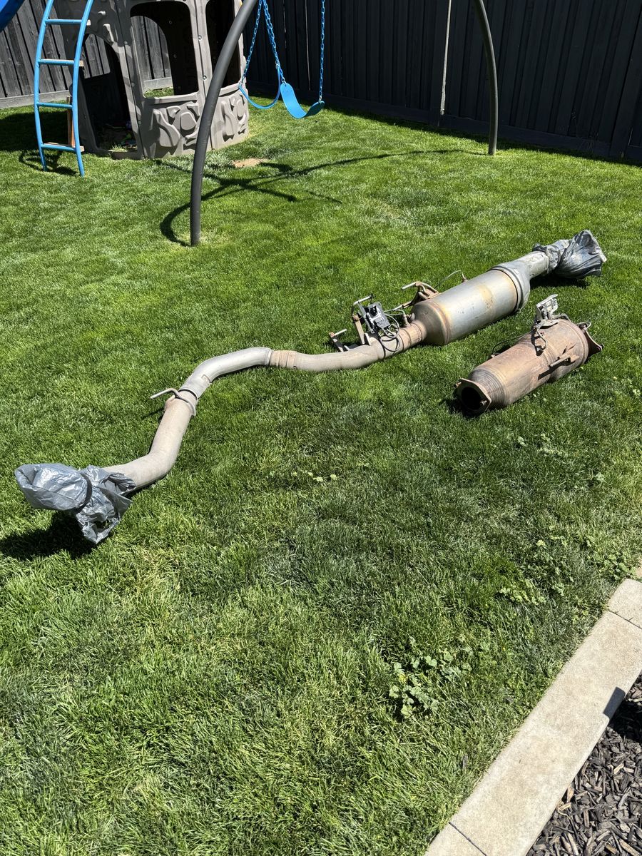 6.7 Cummins dpf exhaust