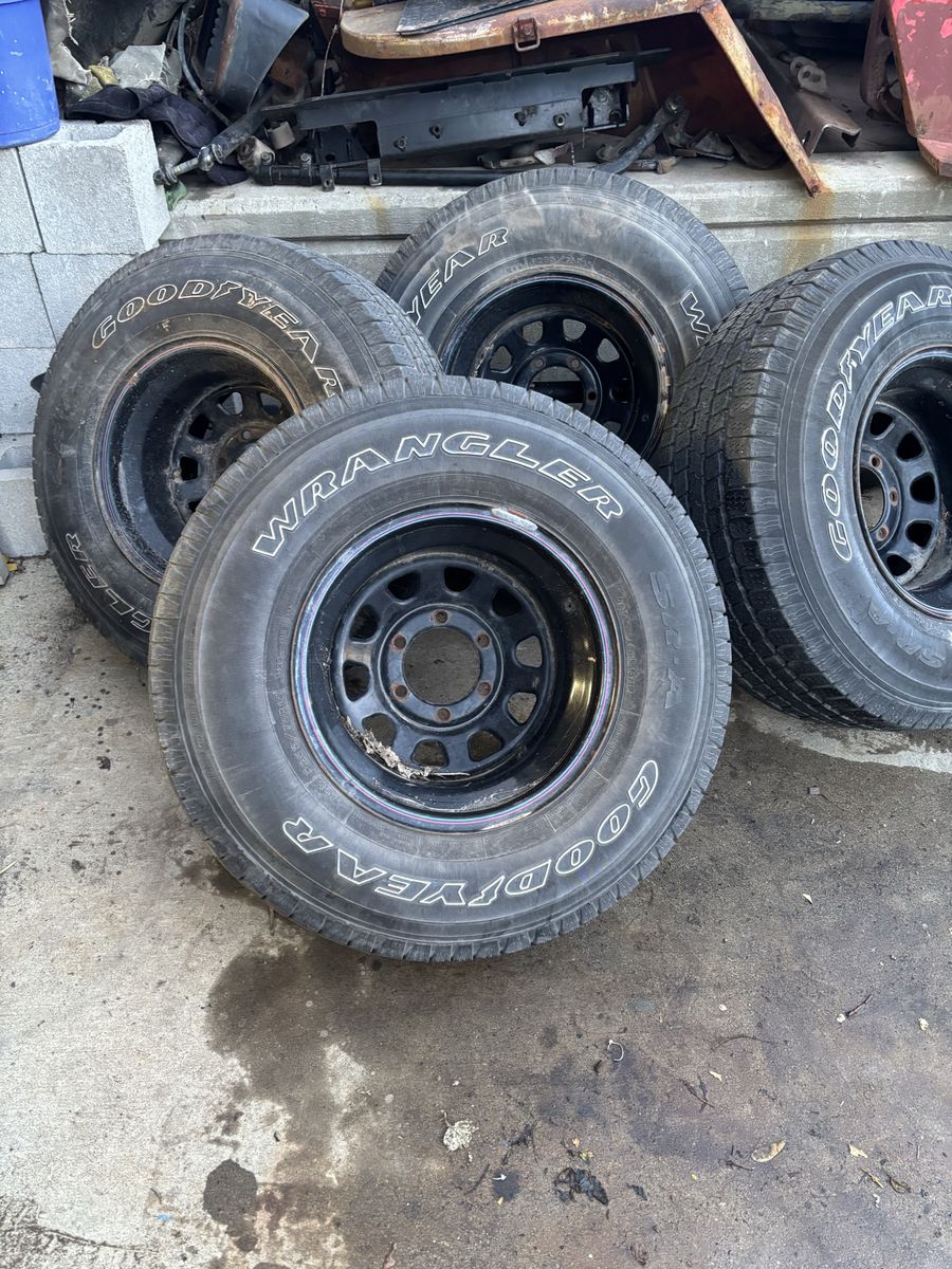 15 inch steel wheels