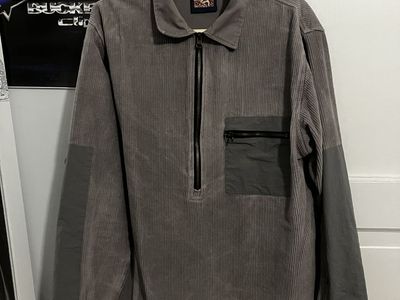 Large Arsenic Corduroy Top